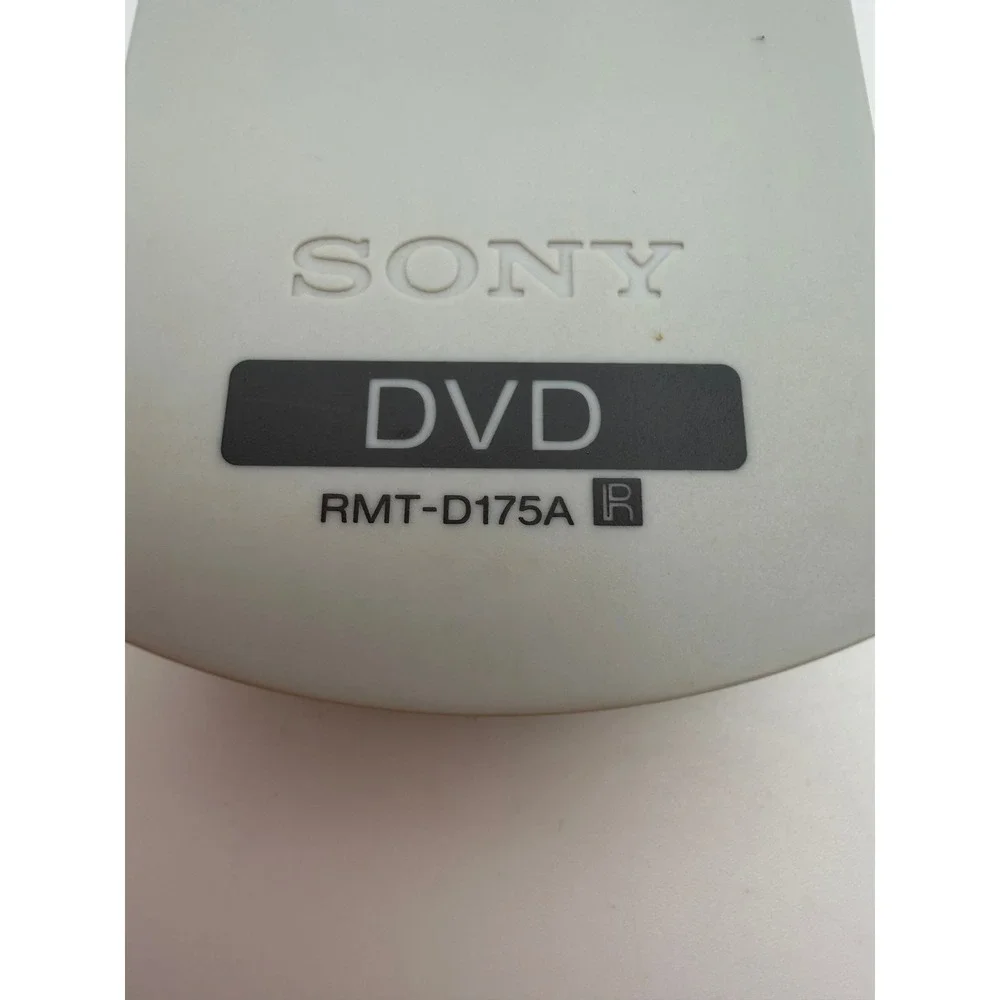 Sony RMT-D175A DVD Player Remote Control Light Gray OEM Replacement